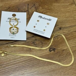 Madewell stone collection hypoallergenic titanium bundle